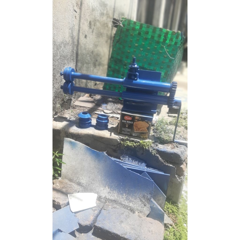 mesin manual roll plat besi/almunium/stainless (free 1set mata roll)