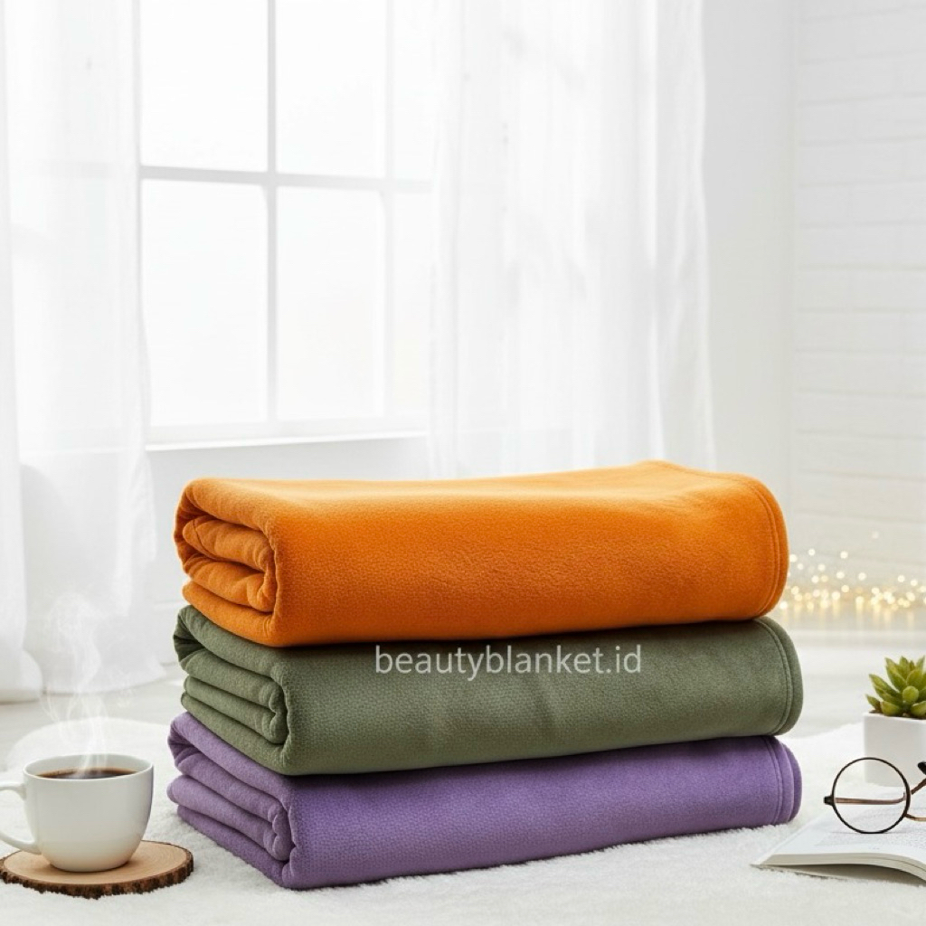 Selimut Dewasa | Polos | Blanket | TEBAL | 160x200