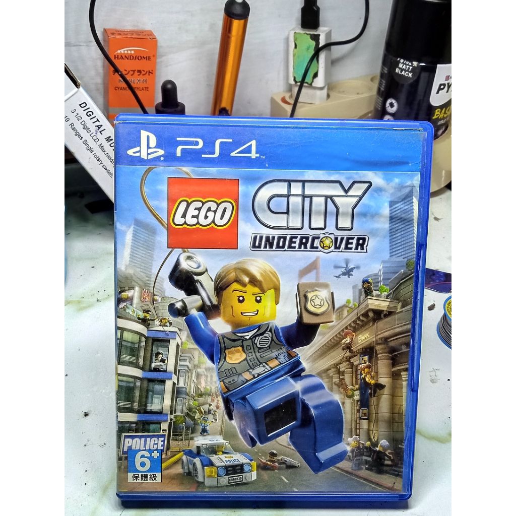kaset/BD LEGO CITY bekas normal