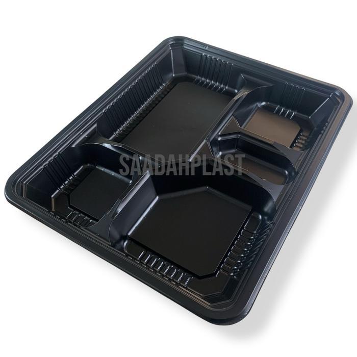 ChatYaJikaInstan- Mika Bento 5 Sekat - Tray Bento Besar - Box Kotak Makan Nasi