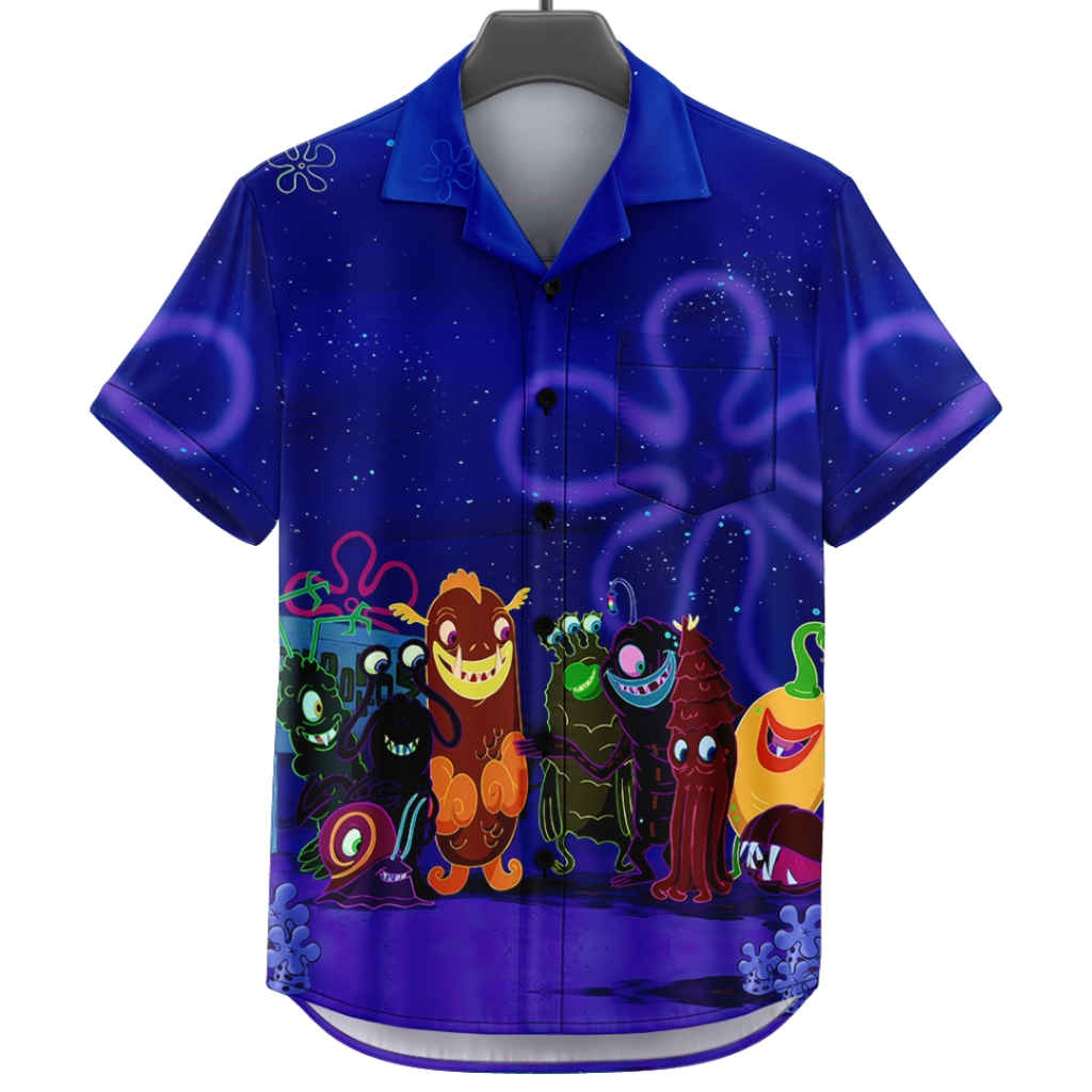 GOKS Baju Kemeja S-5XL Motif Pantai Cowok Cewek Bali Pantai Surfing Hawai 879 ROCK BOTTOM