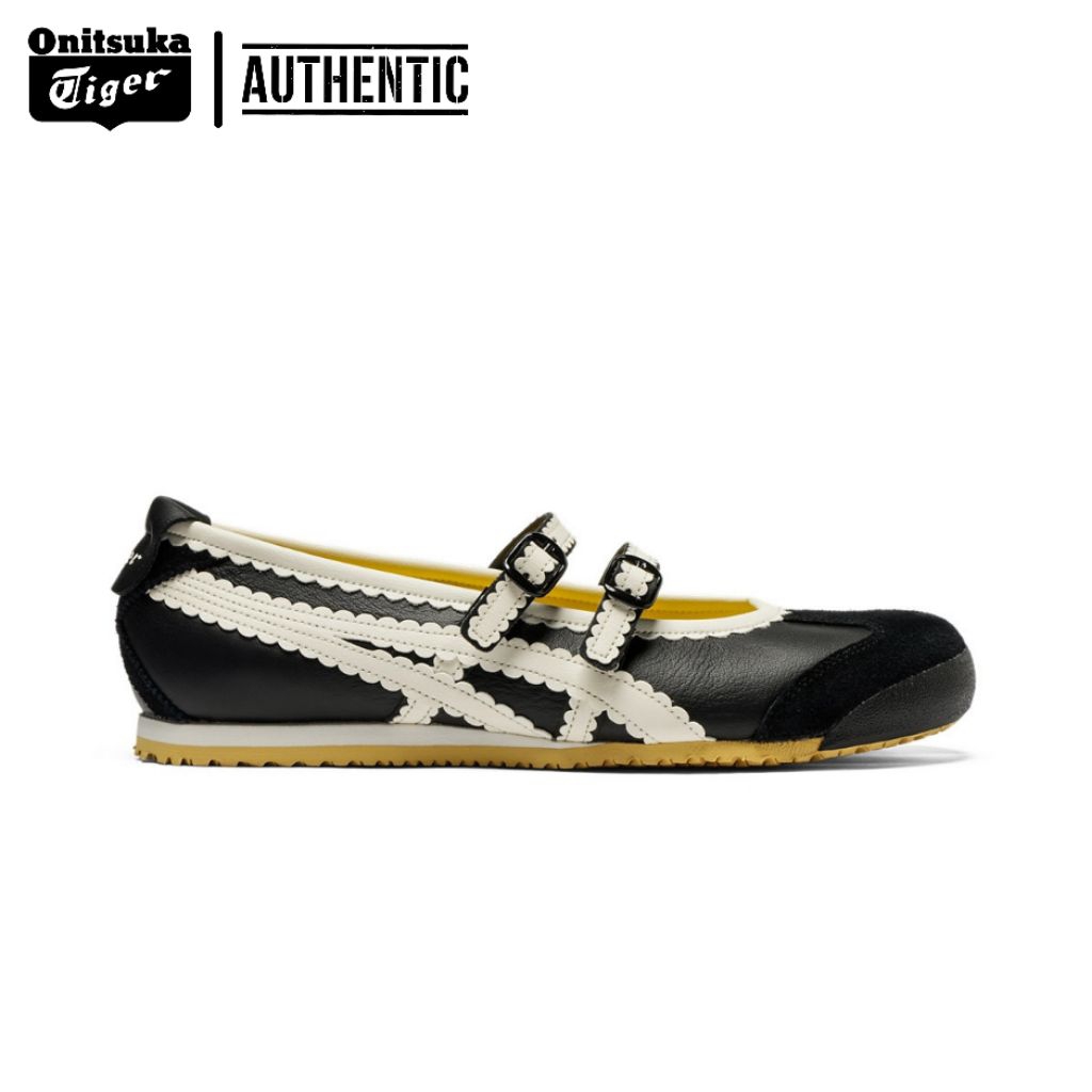 Sepatu Onitsuka TGRS Black Cream
