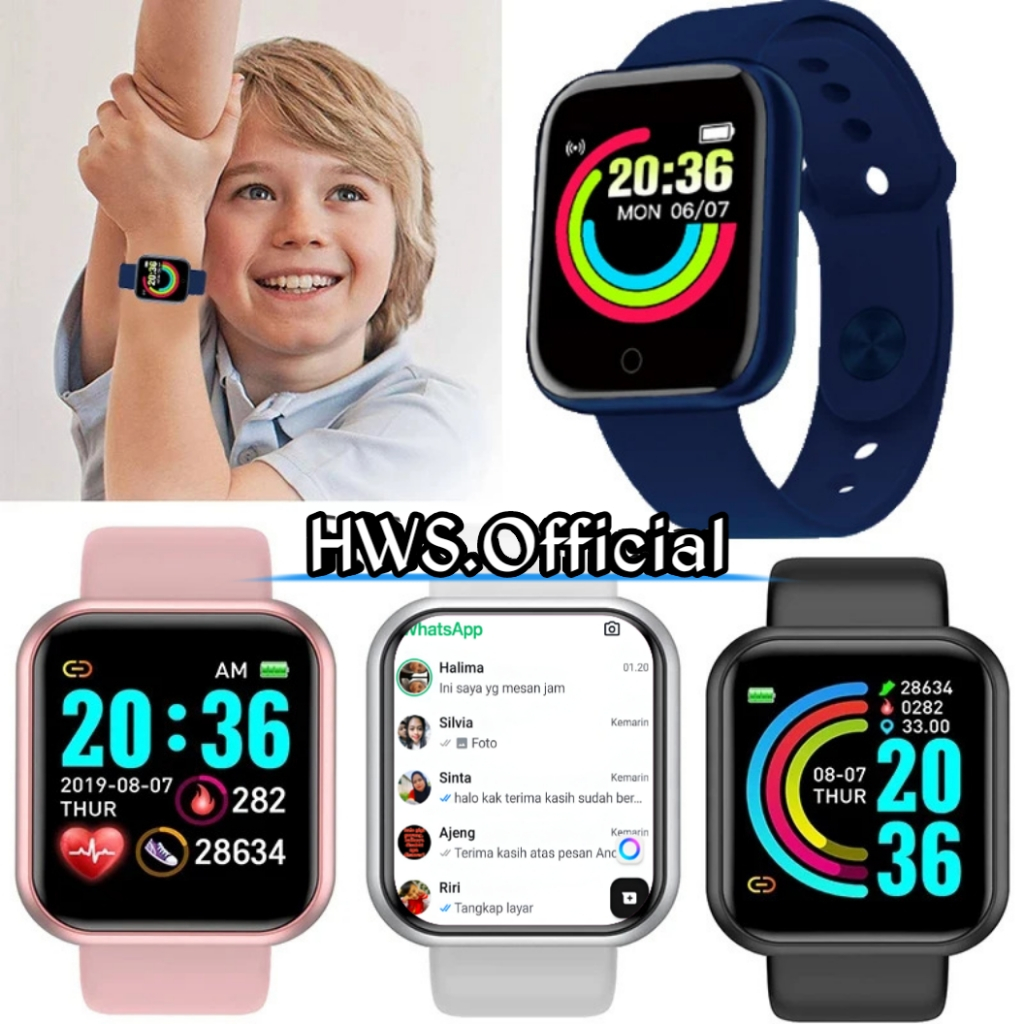 Jam Tangan Hp Pintar Android Smartwatch