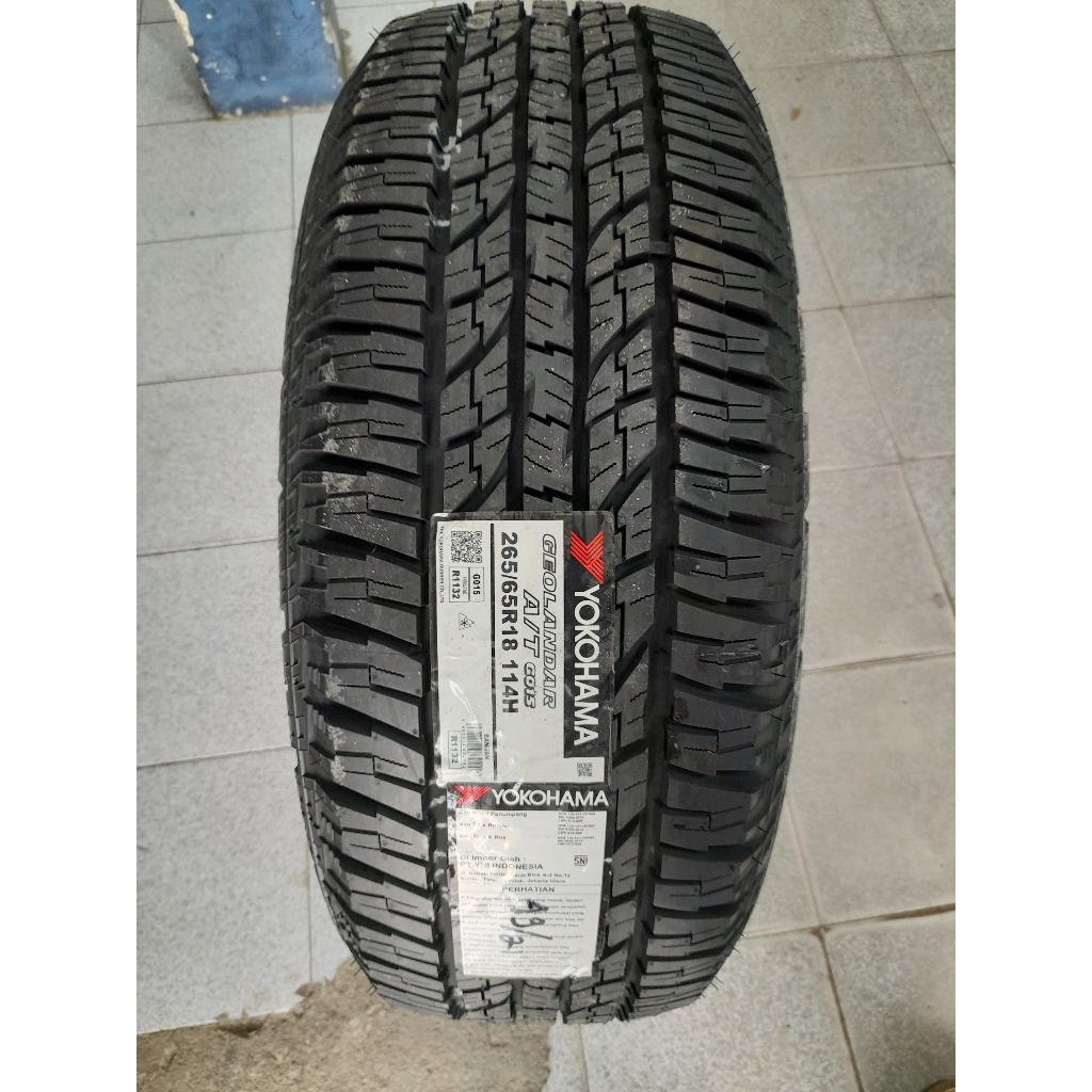 JUAL BAN MOBIL BARU 265 65 R18 YOKOHAMA GEOLANDAR A/TG015 SEMI OFFROAD
