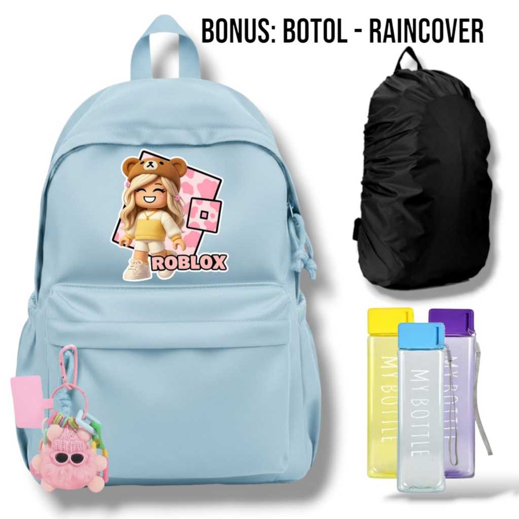 tas ransel anak perempuan roblox  -  tas sekolah roblox cewek  -  tas sekolah SD perempuan  -  tas a