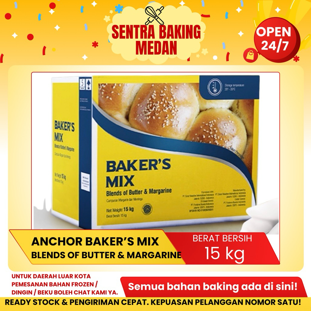 ANCHOR BAKER MIX BUTTER MARGARINE / ANCHOR BUTTER MARGARINE
