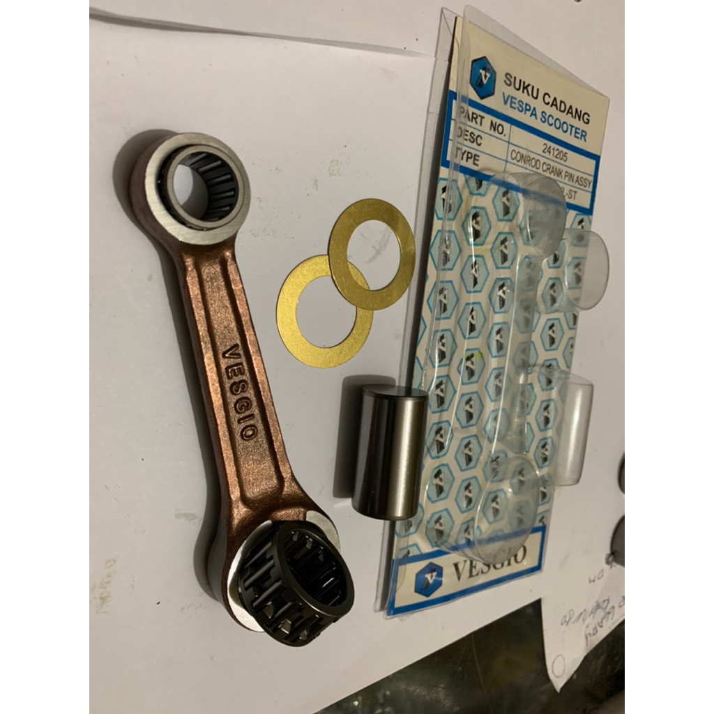 Stang Piston Seher Vespa Pxe Super Px Exclusive Bajaj Excel Vesgio