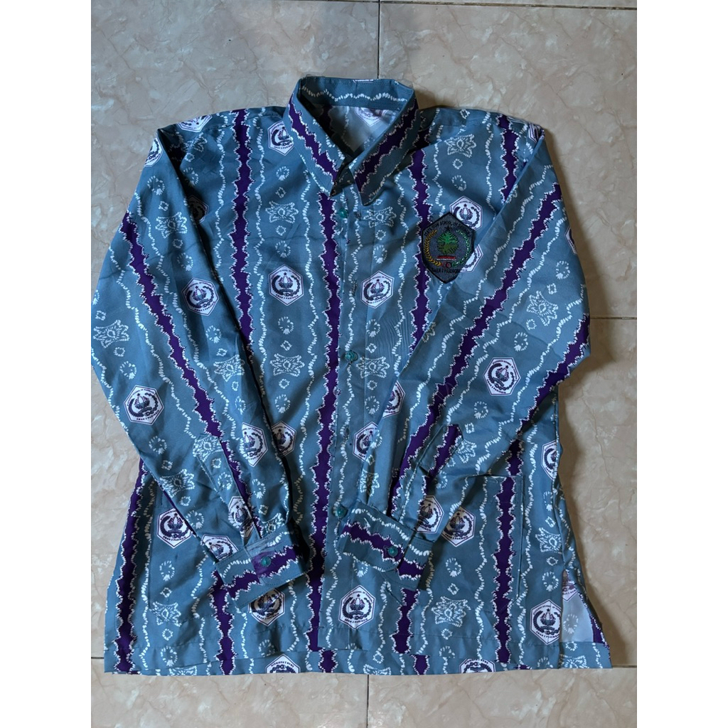 NEW Jual Sasirangan Batik Seragam SMAN 2 PARINGIN