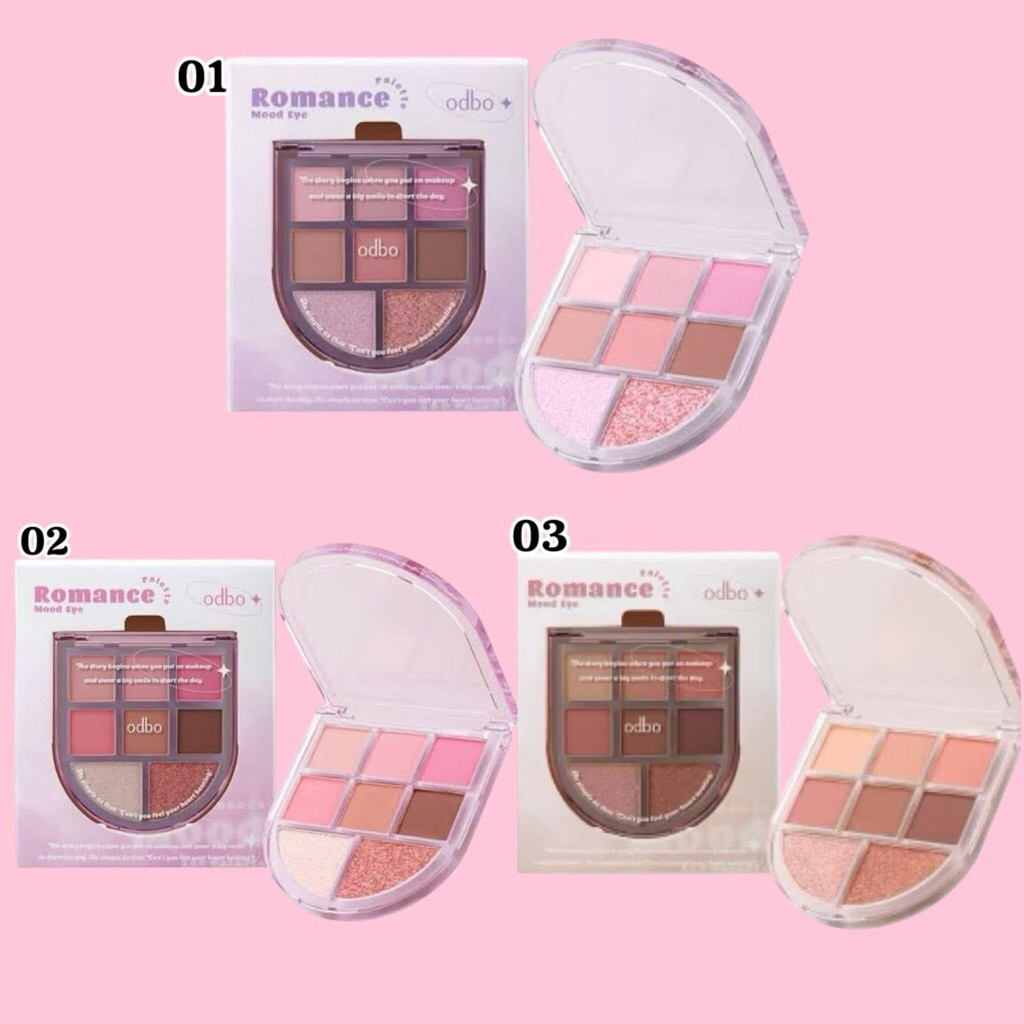 Odbo Romance Mood Eyeshadow Palette