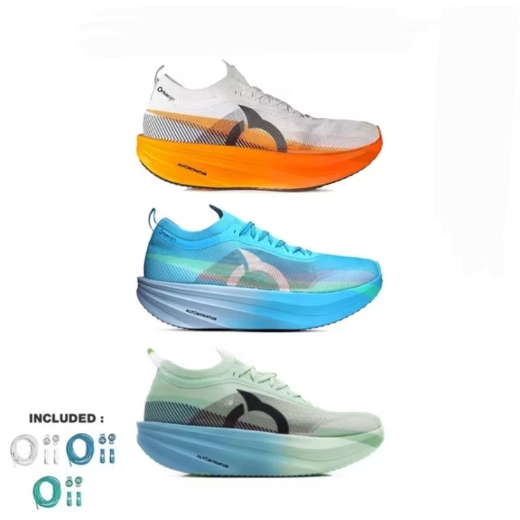 SEPATU RUNNING ORTUSEIGHT HYPERSONIC 2.0 -  ORTUSEIGHT LUNAR  HYPERSONIC 1.3 100% ORIGINAL