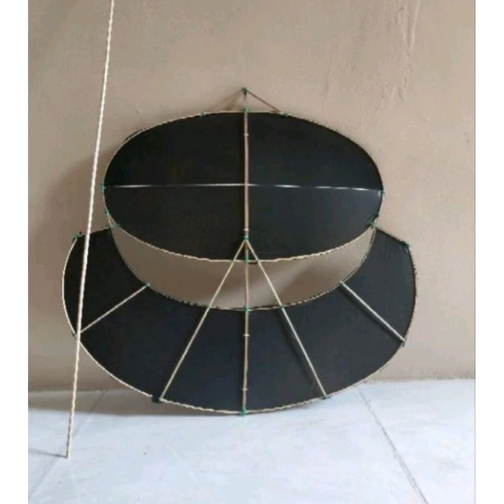 Rangka Layangan Pegon Ceper Mini 60cm – Bambu Pilihan, Ringan & Siap Rakit (rakit sendiri)