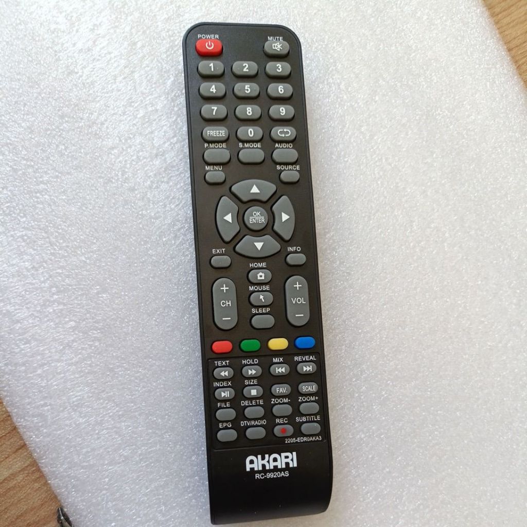 remote tv led AKARI ORIGINAL ASLI smart android