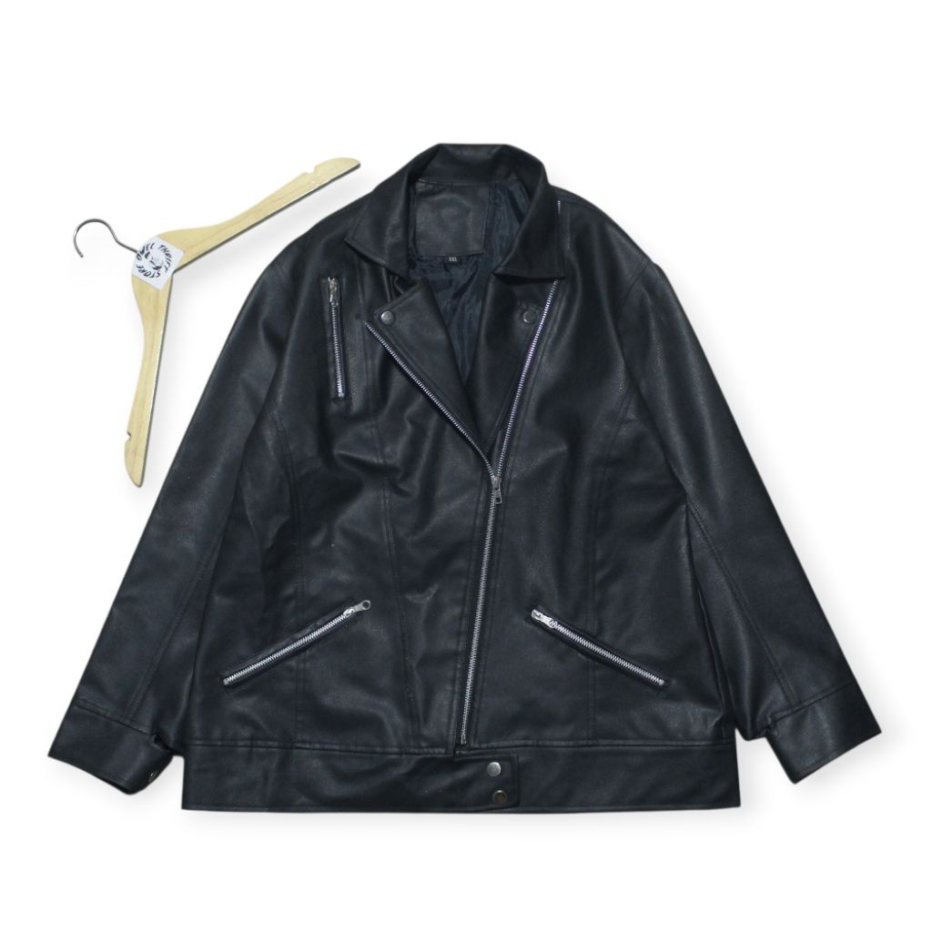 leather jacket unbranded