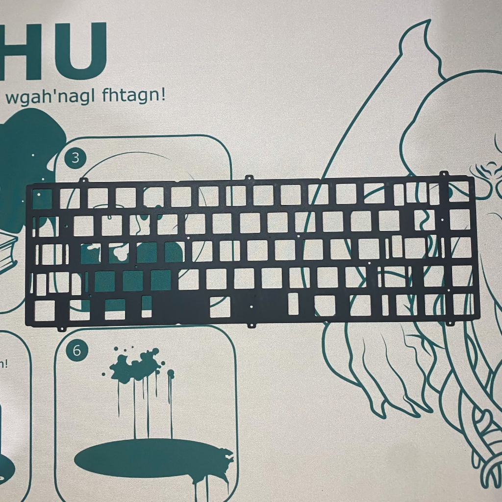 Plate Foam dan Case Foam Keyboard 65% Kbdfans