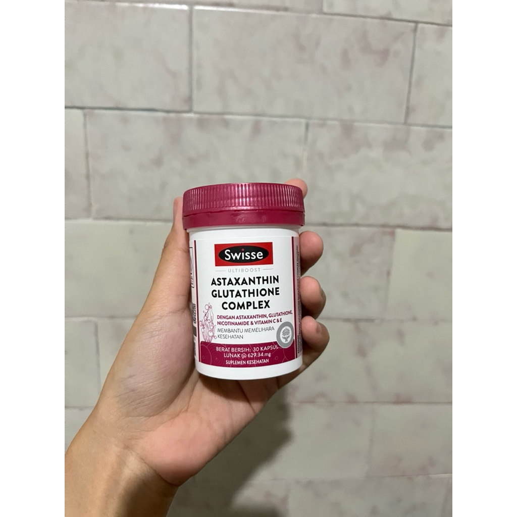 SWISSE ASTAXANTHIN GLUTATHIONE COMPLEX 30 KAPSUL