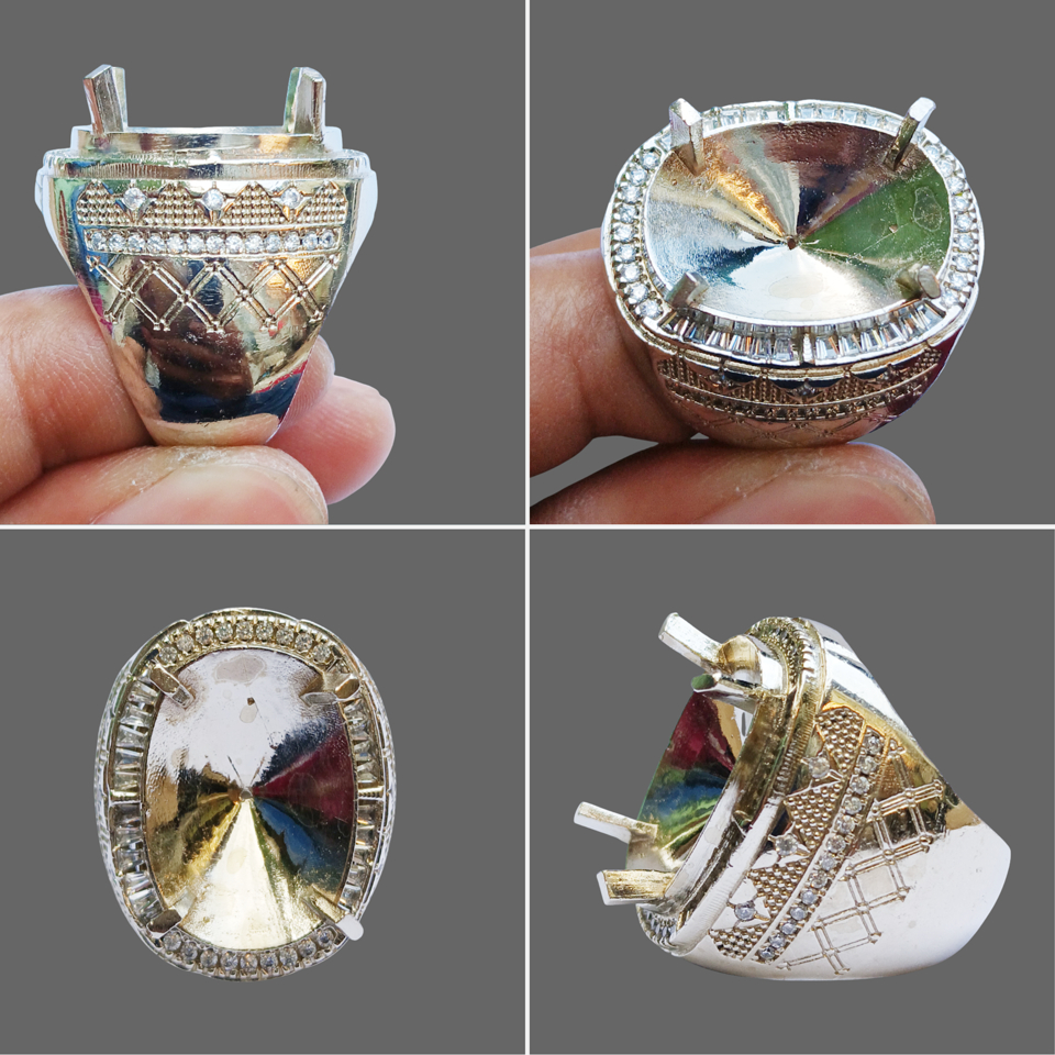 [20PCS] GROSIR RING CINCIN EMBAN ALPAKA SUPER TEPPER