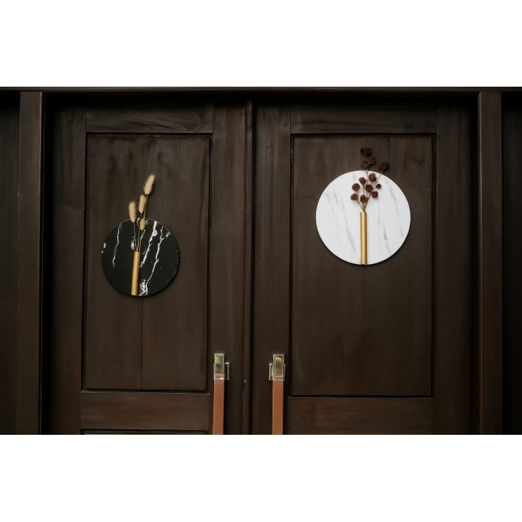 Vas Dinding/ Bunga kering/ Dekorasi/ Hiasan dinding