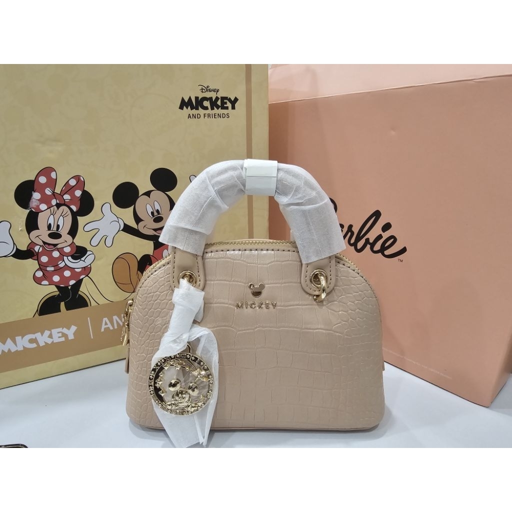 TAS BARBIE CROCO PINK