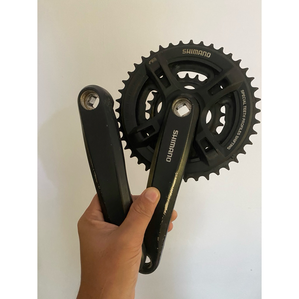 crank 3 speed shimano