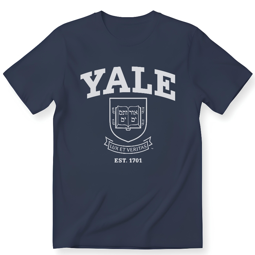 Kaos T-Shirt Baju YALE University US Unisex Cotton Combad Distro Clothing