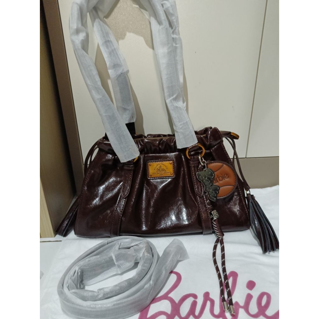 NEW tas wanita original Barbie malibu serut
