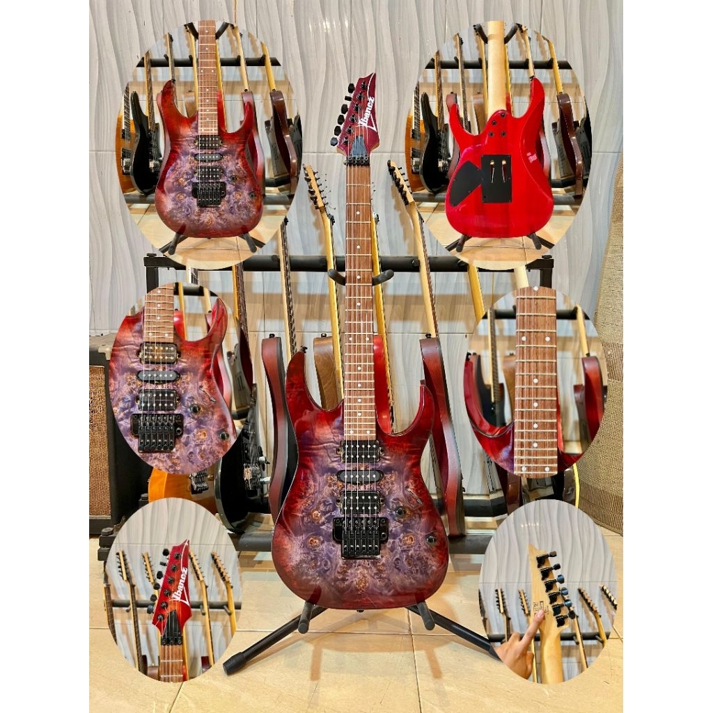 IBANEZ RG470PB Red Eclipse Burst