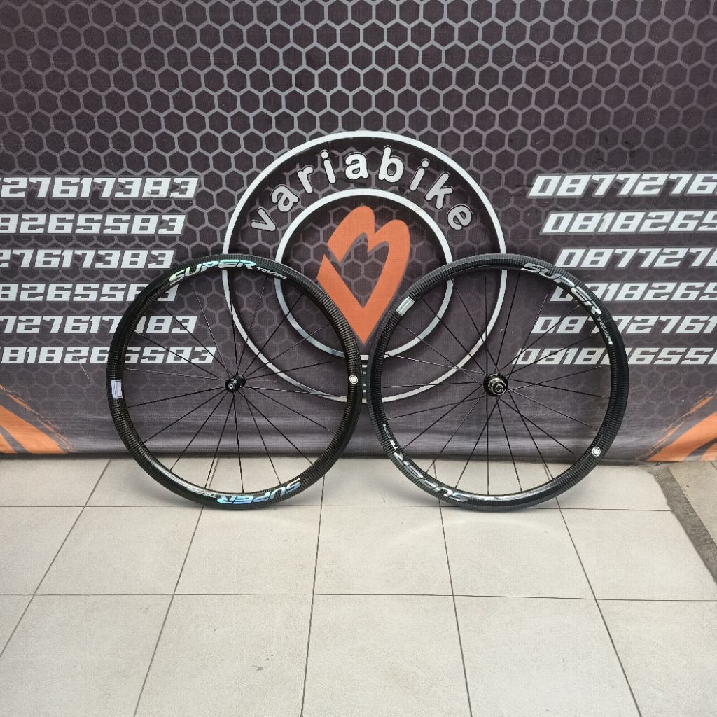 Wheelset Superteam Carbon Profile 40 mm Rimbrake