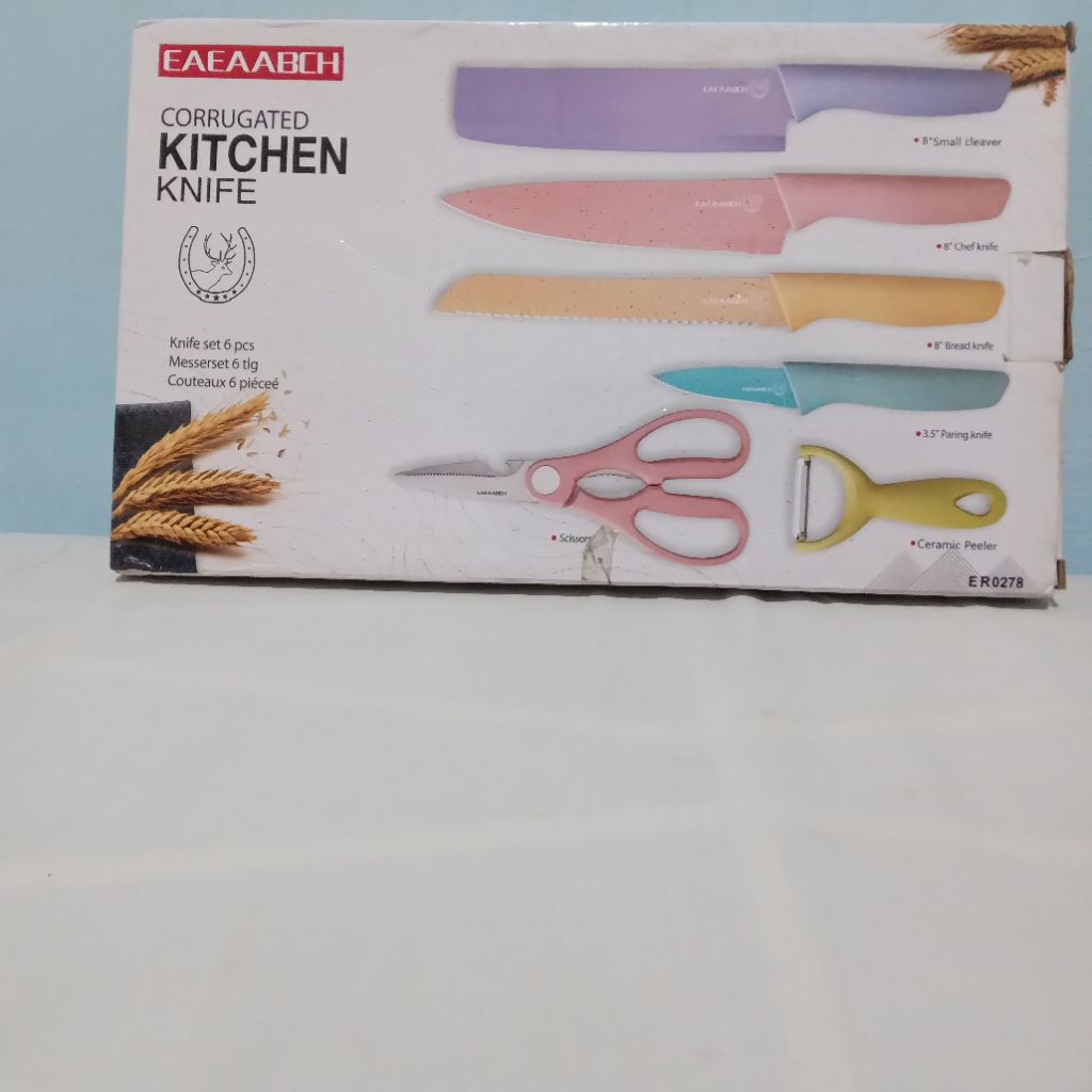 EAEAABCH KNIFE SET 6in 1