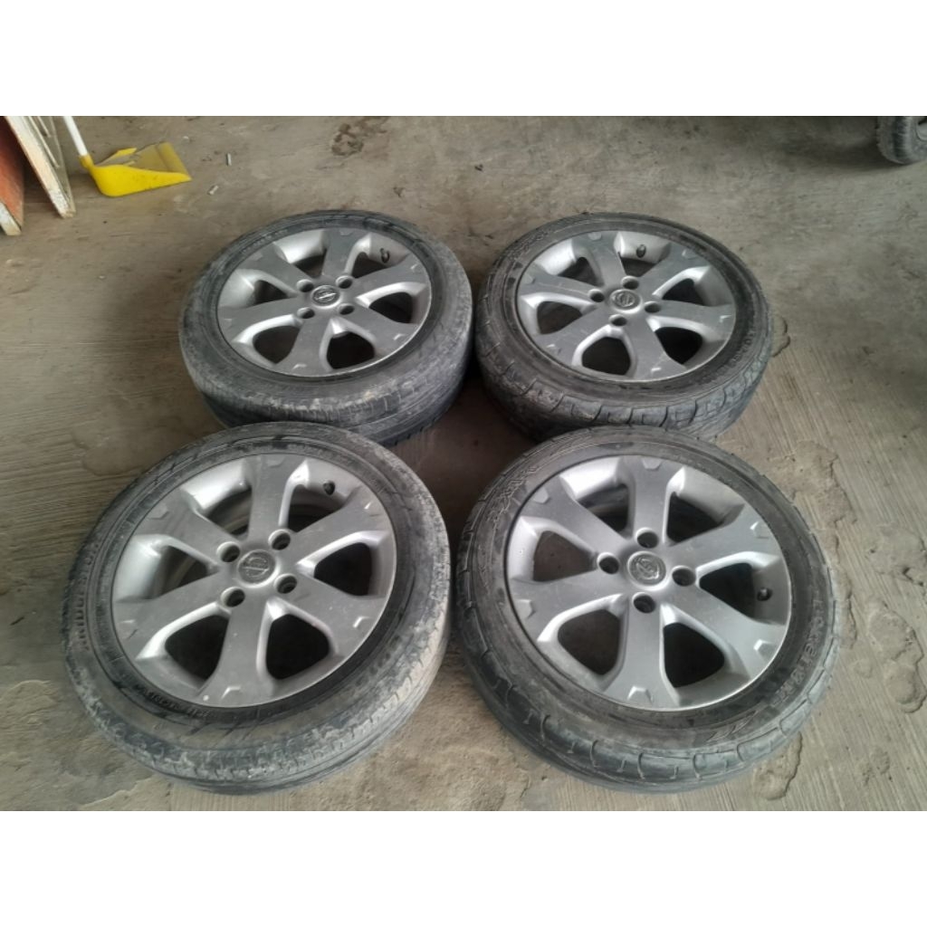 VELG MOBIL BEKAS OEM LIVINA RING 16 PCD 4X114 + BAN 185 55 R16