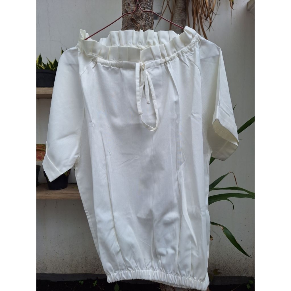 Preloved Ziel kids Mom Blouse White