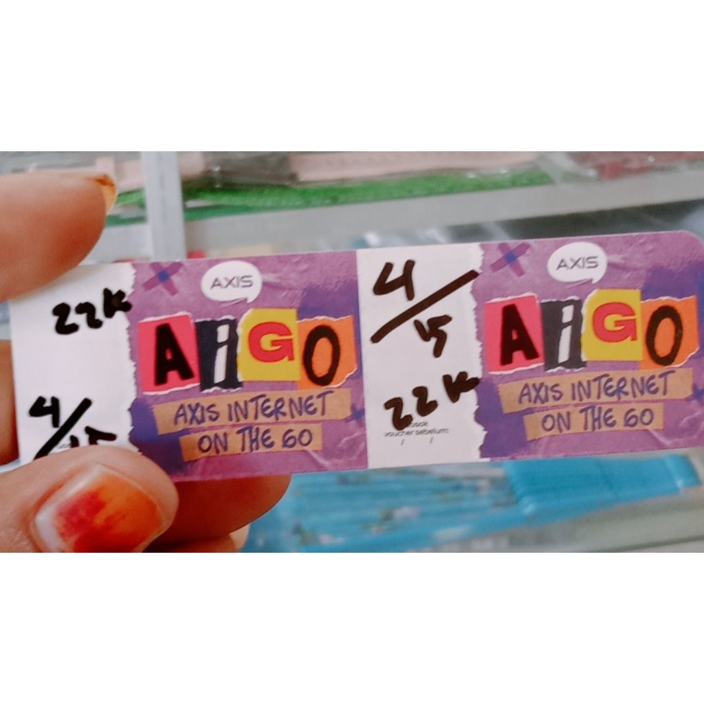Voucher axis aigo 4 gb 15 hari
