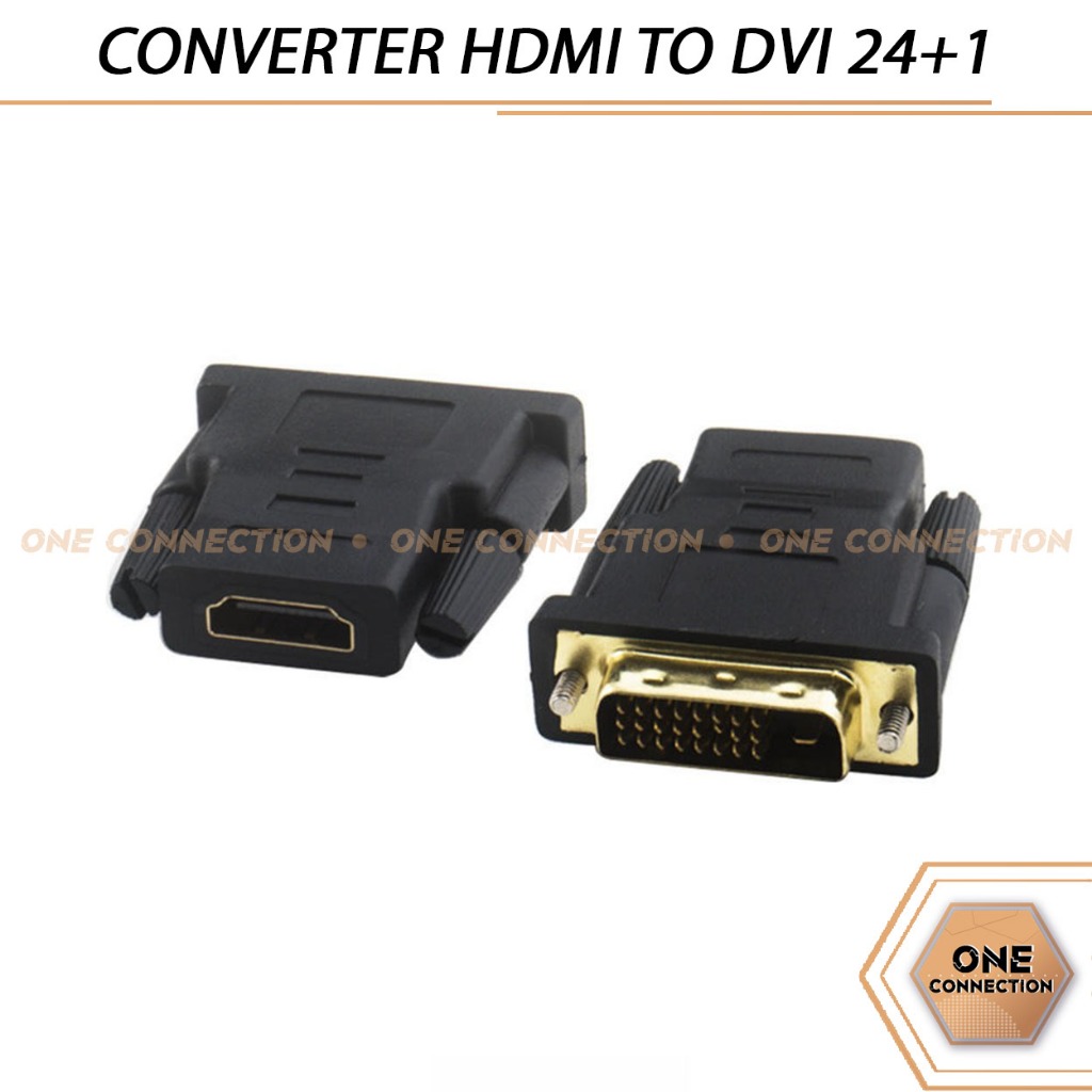 KONEKTOR / CONNECTOR / CONVERTER / HDMI TO DVI 24+1 /DVI-D/DVI 24 + 1