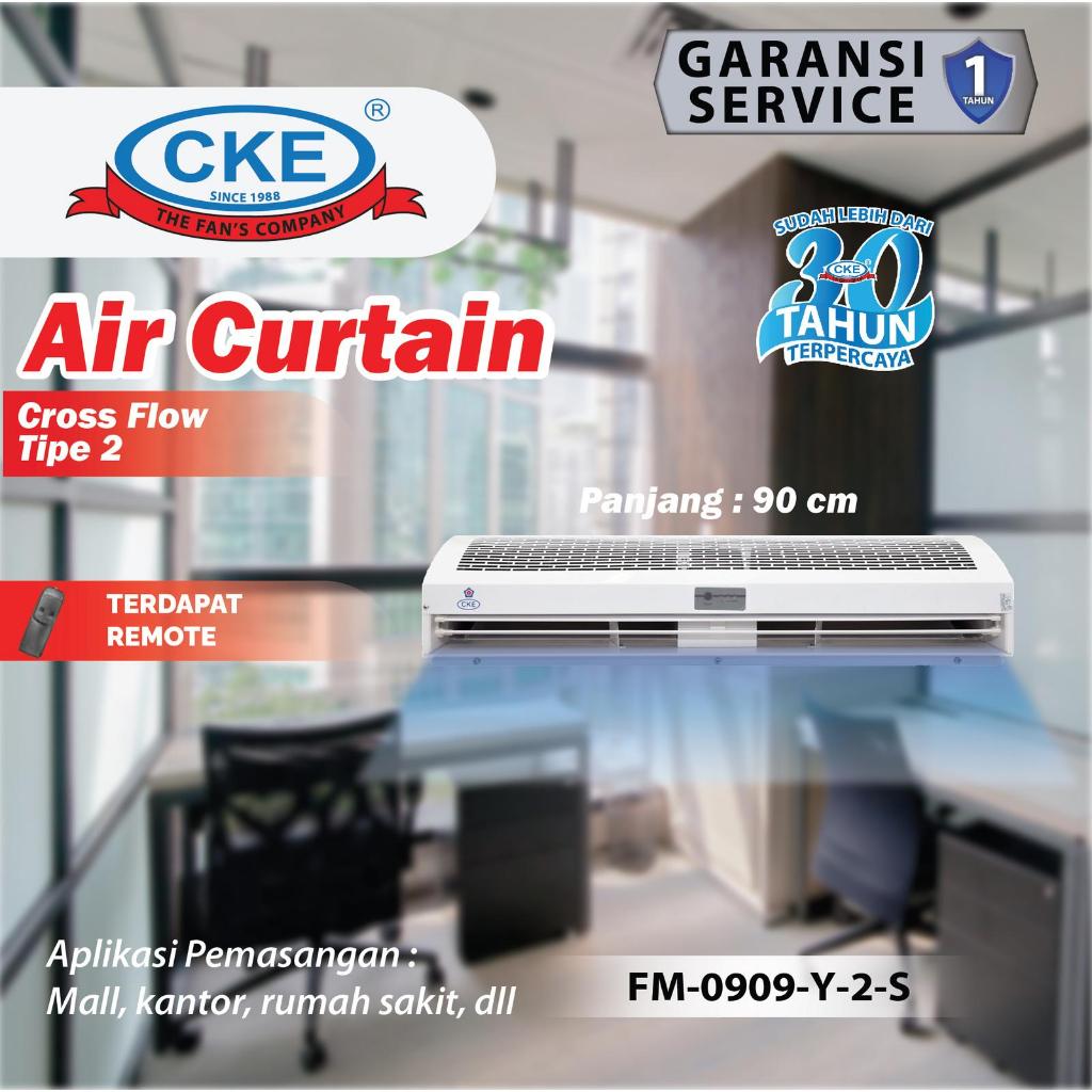 CKE Air Curtain Blower FM-0909 Putih AC Angin Toko Gedung Kantor