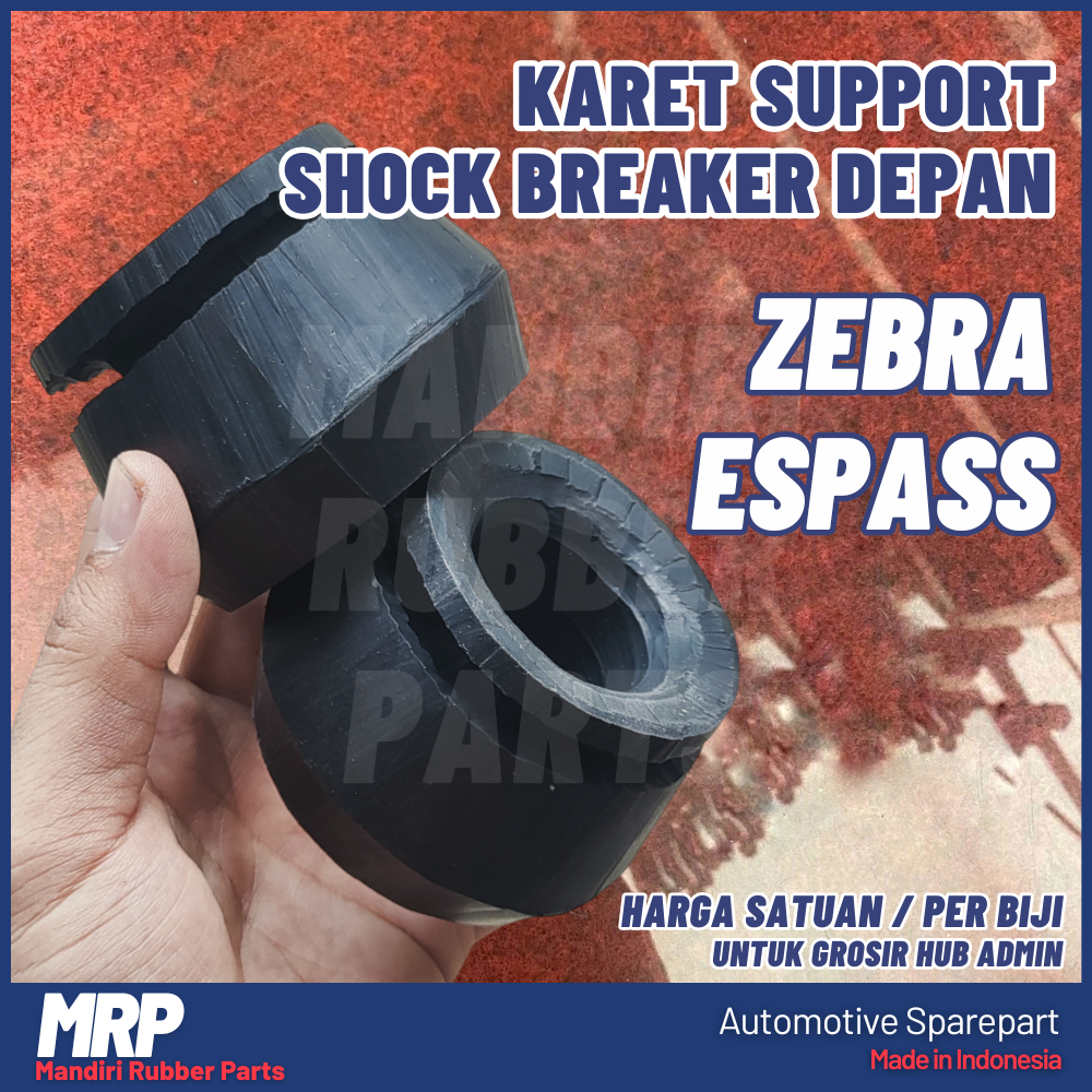 Karet Support Shock Shockbreaker Depan Zebra Espass Karet Ban