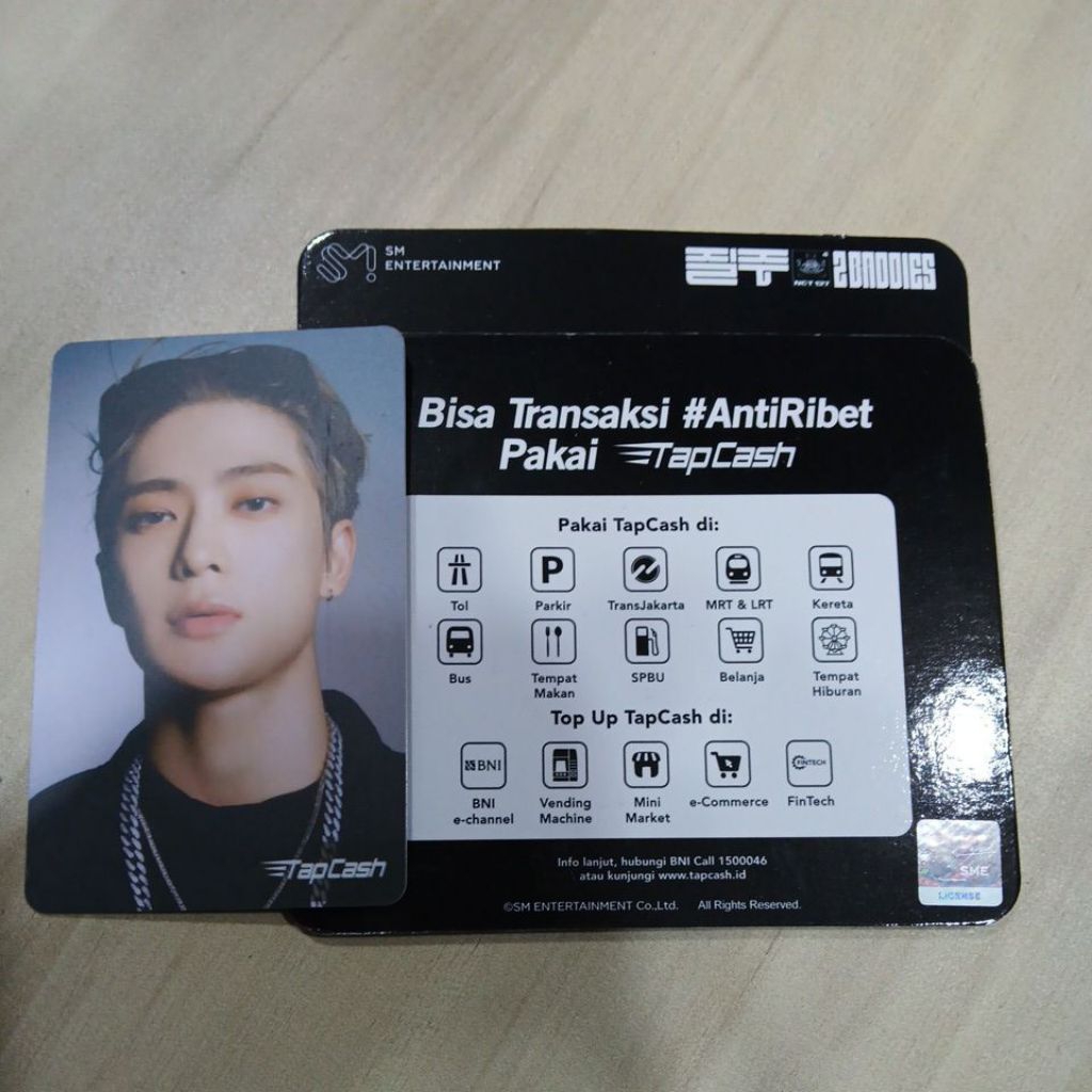 Tapcash original hologram Jaehyun saldo 0