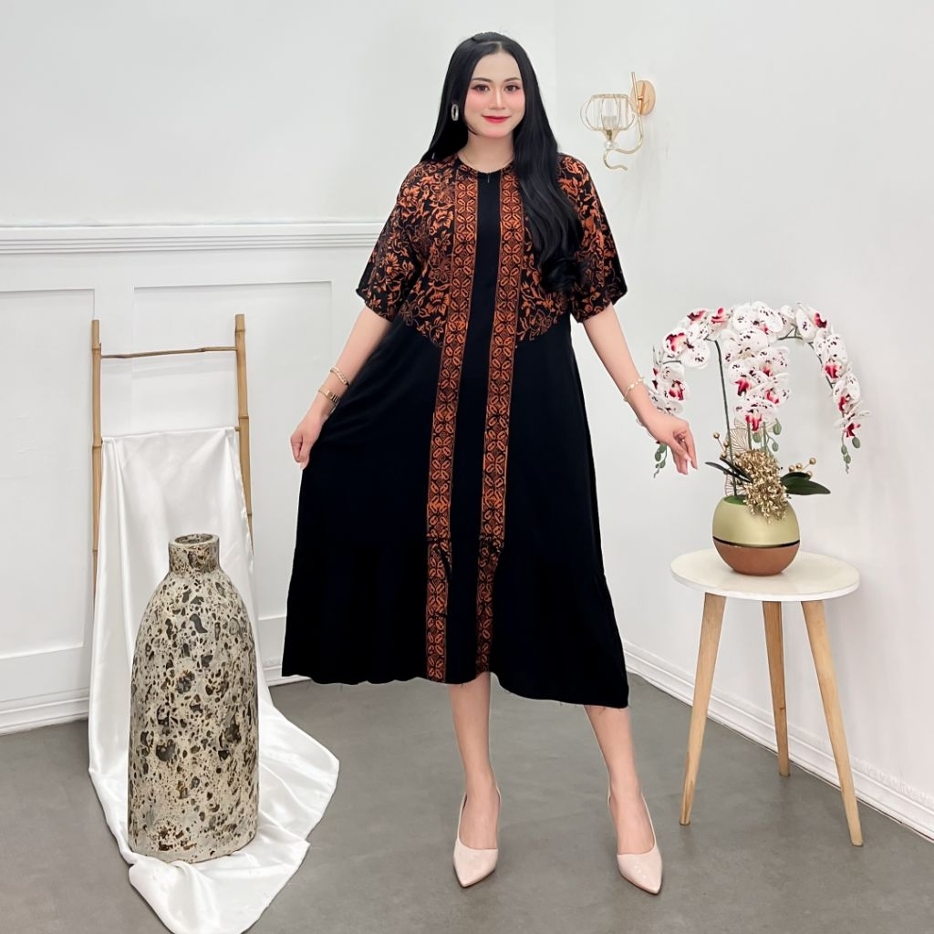 Daster batik jumbo daster pekalongan premium daster busui daster batik pekalongan daster pekalongan 