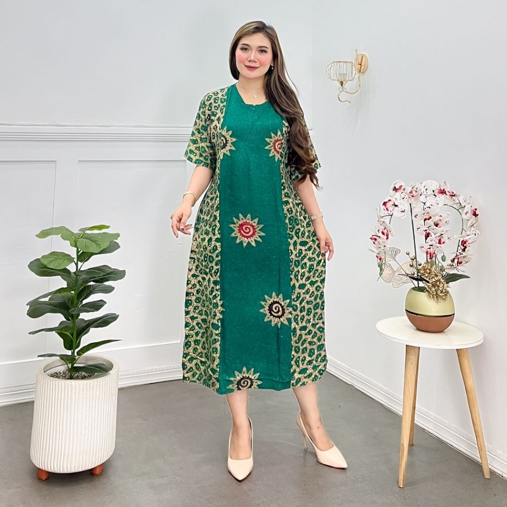 daster batik pekalongan daster batik jumbo daster pekalongan premium daster jumbo daster jumbo ld 12