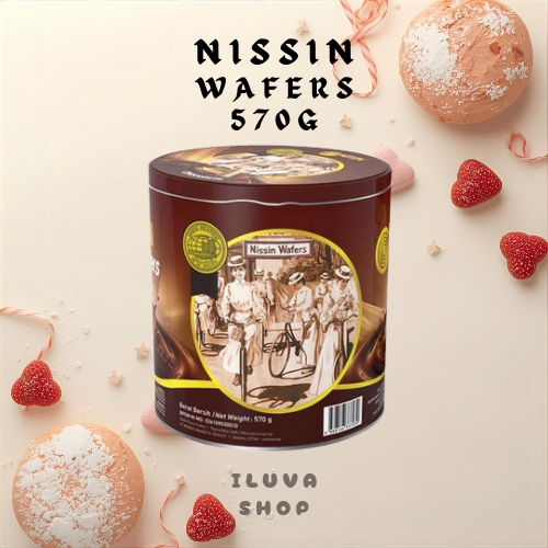 NISSIN Wafer Chocolate 570g / Nissin Wafer 570gr