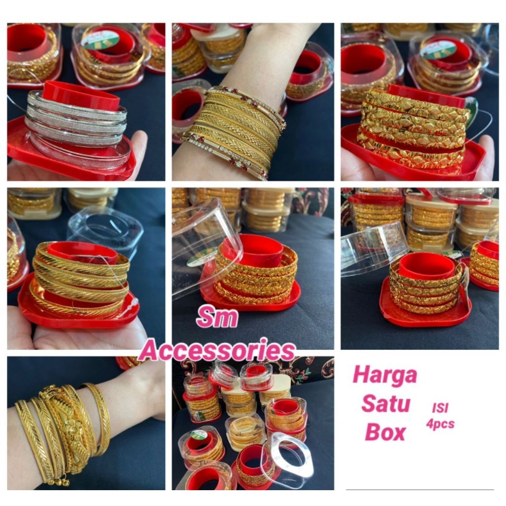 Gelang duabi/Gelang keroncong aesthetic/Gelang keroncong emas /gelang anak keroncong dubai