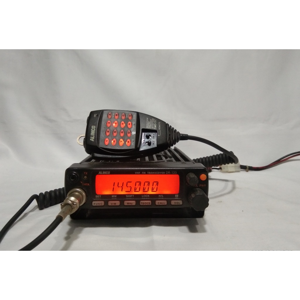 Radio Rig HT Alinco DR 135 Ori Japan Normal Bekas