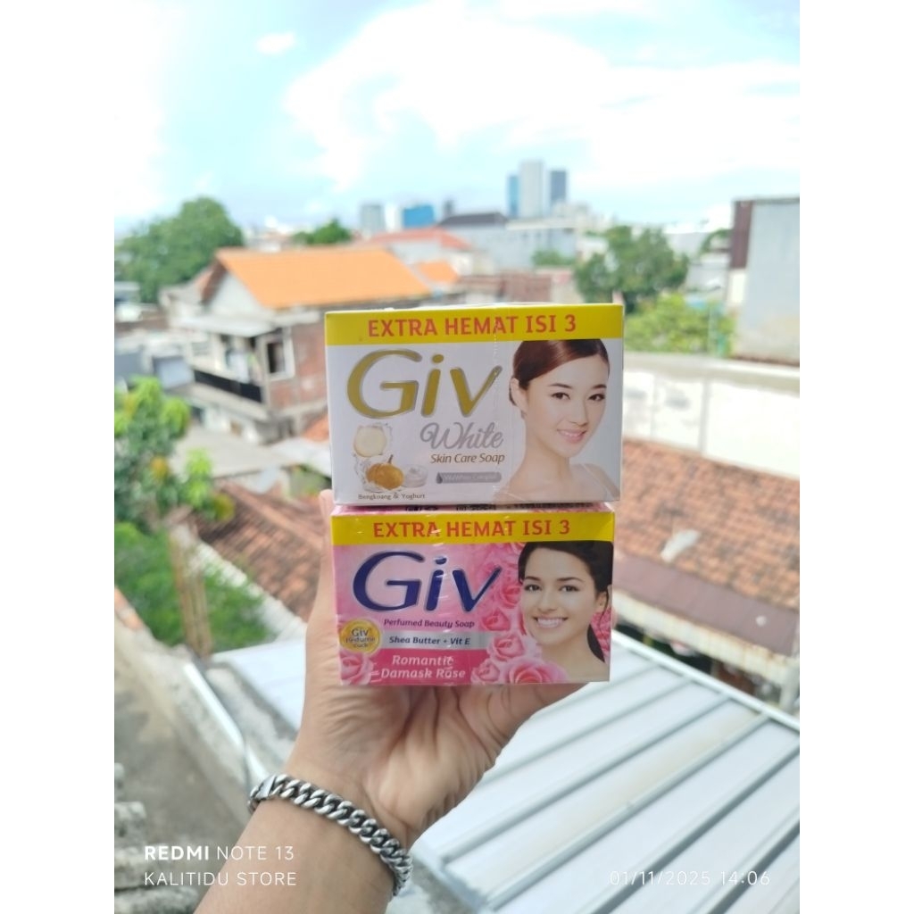 Giv batang 100g isi 3/Sabun batang Giv