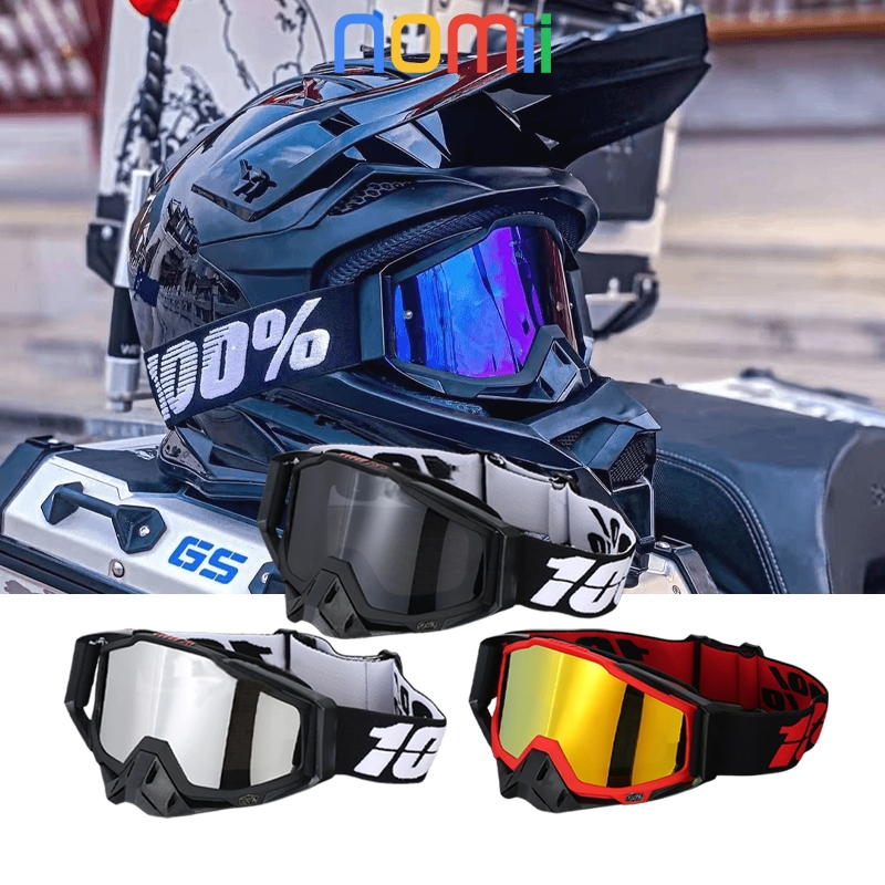 100% Goggle 2 Lensa Full Set Kacamata Helm Trail Motocross Jpx Orca Klx Crv Supermoto Adventure