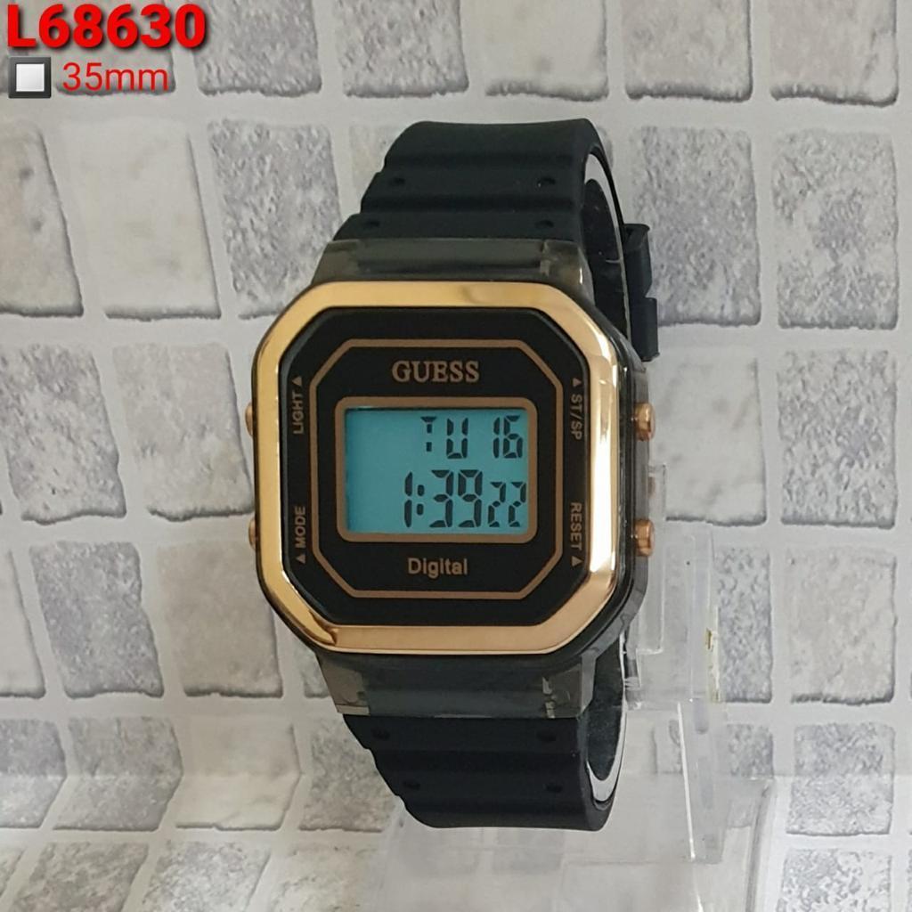 Jam Tangan Wanita Digital Guess