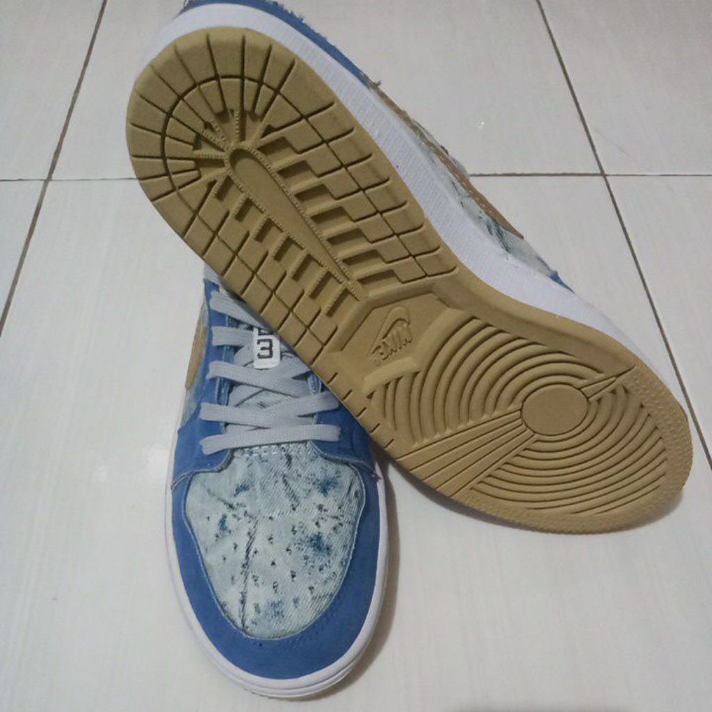 4j1 denim dunk low size 44 insole 28,5cm