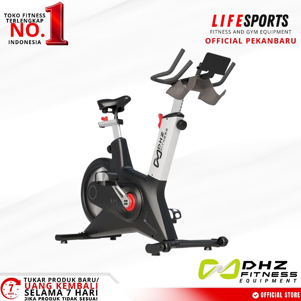 LIFESPORTS - Alat Fitness Gym Spinning Indoor Cycling Bike S300 DHZ Cardio Series