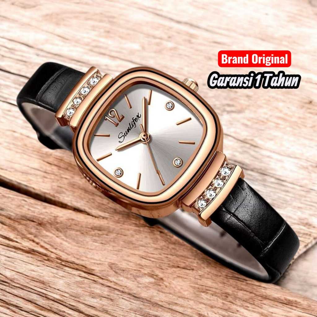 Jam Tangan Wanita Kecil Original Elegan Mewah Berkelas Stylish Garansi 12 Bulan