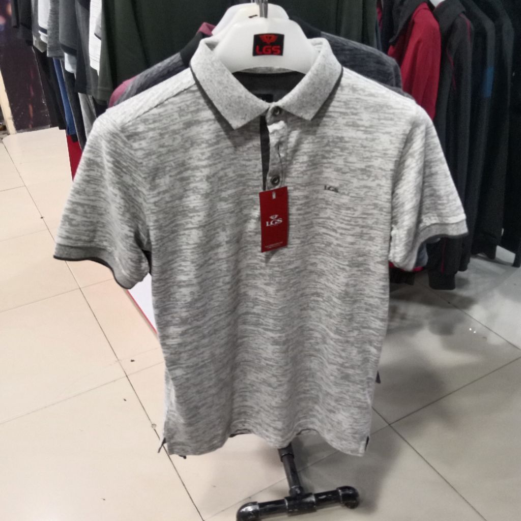 LGS BAJU PRIA MACHO | KAOS KERAH | ORIGINAL