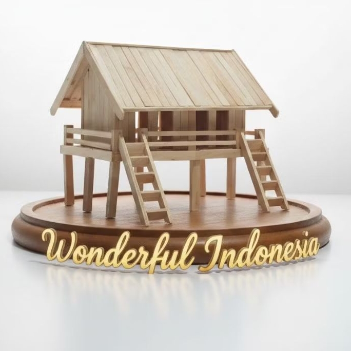 Rumah Adat Kalimantan Barat radakng