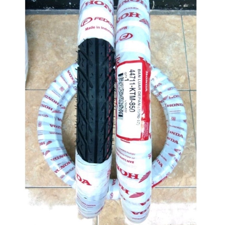 Ban luar federal KTM 70/90 ring 17 Non Tubeless