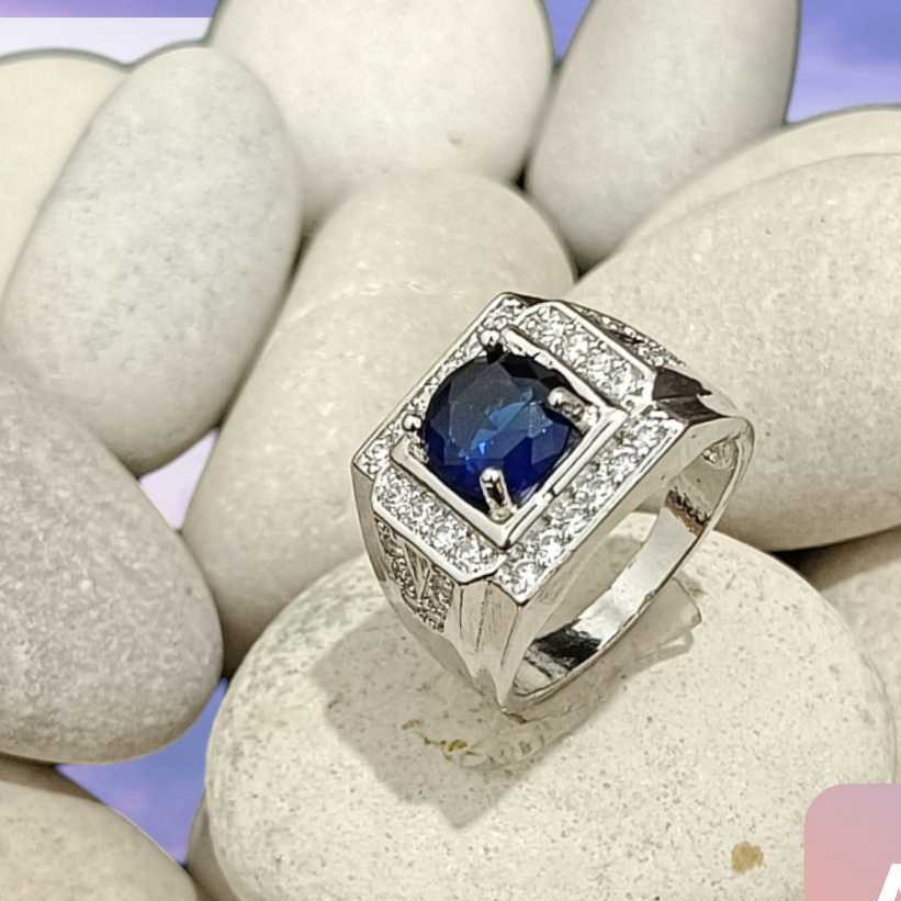 CINCIN PRIA MODEL PERMATA TERLARIS / batu cincin pria